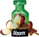 Διατροφή Boom - Carb Boom Energy Gel - Fruit-Flavored Energy Gels - Γέλη προπόνησης - Ενέργεια Gel για Ποδηλασία - Τρέξιμο Gel - Φυσική ενέργεια Gel - Apple Κανέλα (24 Pack)