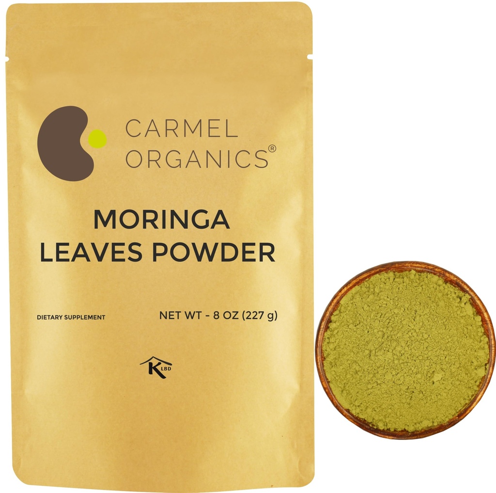 Moringa Leaves Toz (8 Ounce) | GMO | Super Food for Smoothies and Drinks | Natural | NoEDIT Preservative or Words | Moringa Oleifera Toz