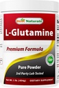 En İyi Doğallar L-Glutamine Toz - 1 Pound -% 100 Saf ve Ücretsiz Form - Glutamine Recovery Toz - Klinik Olarak Erkekler ve Kadınlar Için Proven Recovery Desteği (817714555)
