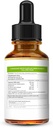 Premium Hemp Oil W/Ashwagandha, Μελατονίνη, Valerian Officinalis, St Johns Wort Extract, MCT Oil Organic, Λεμόνι, Υποστήριξη για την αποχή, μη GMO, Vegan, Gluten-free - 2 Fl Oz