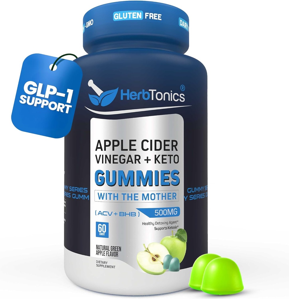 Herbtonics Keto Apple Cider Vinegar Gummies 