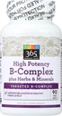 365 από Whole Foods Market, Υψηλή ισχύς B- Complex, 90 ct