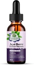 Amazing Botanicals Acai Berry Tincture 10.000 mg - 1oz - Premium Antioksi Supplement, Great Addition to Your Smoothies - 30 ml