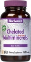 Bluebonnet Διατροφή υψηλής ισχύος Chelated Multiminerals (Iron-Free), Albion Chelated Minerals, χωρίς σόγια, χωρίς γλουτένη, μη GMO, Kosher Certified, Dairy-Free, 120 Caplets, 40 Servings