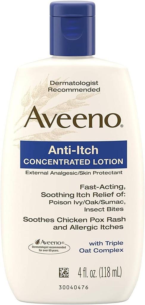 Aveeno Anti-Itch συμπυκνωμένη Lotion - 4 ουγγιά