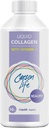 Carson Life Liquid Collagen with Vitamin C - 16 Oz - For Anti Aging, Hair Skin and Nails - Immune Support - Rejuvenate Skin - Made in the USA