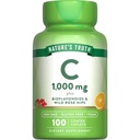 Doğanın Gerçek Vitamini C Bioflavonoids & Rose HIPS | 1000 mg | 100 Caplets | Vegan, Non-GMO ve Gluten Free Supplement Supplement Supplement