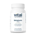 Vital Nutrients Melatonin 20mg | Vegan | Vücut Doğal Uyku Döngüsünü Desteklemek için Uyku Tamamı* | Gluten, Süt, Soy Free | 60 Capsules