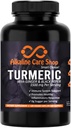 Enfeksiyon |Turmeric Curcumin Supplement 1500 mg with Organic Turmeric, Ginger & Black Pepper for Best Abors | Non-GMO | Ortak ve Sağlıklı Inflammation Response Support (120 Veggie Capsules)