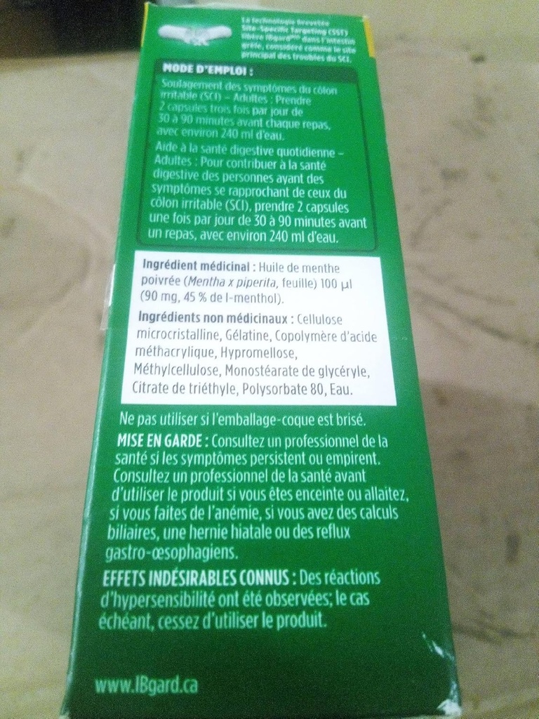 IBgard Daily Gut Health Support Diyetary Supplement, 96 Capsules (Pazar Mayıs Vary)