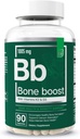 Temel Elements Bone Boost Bone Health Supplement - Bone Support anduba Supplement with Vitamin D 3, K2, Cissus Quadrangularis for Bone Strength - 90 Capsules (30 Day Supply)