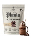 Ambrosia Planta - Premium Plant-Based Protein | Vegan & Keto Friendly | Gurating or Stomach Upset | Gluten & Soy Free | Nodrew Sugar | 25 Servisler | Melted Chocolate
