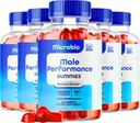 LIVORKA (5 Pack) Mikrobiyo ME Gummies, Erkekler için Microbio ME Gummies, Microbio ME Gumm, Microbio ME Gummies - All Natural Support Supplement Gummies, 300 Gummies 5 Ay için.