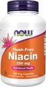 Niacin, FLUSH FREE 250 mg, 180 Şimdi Gıdalar (Pazar 3)