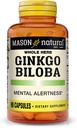 MASON NATURAL Gingko Biloba Capsules, 90 Kont