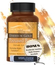 Worldwide Nutrition Sche: Harmonic internalprizes Etherium Gold Focused Brain Diyetary Supplement - 240 Kont Veggie Capsules - Memory Support Supplement with Multi-Purpose