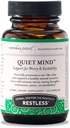 Herbalogic - Sessiz Mind Herb Capsules - Non-Sedating, Bir Zen-Like Calm - Eases Anxious Endişe ve Panicky Mood - Geleneksel Çin Formülü Pi Tang - 30 Cap Count Count Count