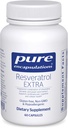 Saf Encapsulations Resveratrol EXTRA - 100 mg Trans-Resveratrol - Sağlıklı Hücre ve Kartiovascular Fonksiyonl * - Antioksis Supplement - Non-GMO & Gluten Free - 60 Capsules