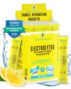 KEY NUTRIENTS Electrolytes Toz Paketleri - Lemonade 20 Pack Hydration Packets - Travel Hydration Toz - No Sugar, No Calories, Gluten Free - Made in USA