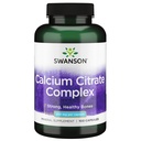 Swansonuba Citrate Kompleksi Bone Muscle Nerve Health Blood Printing Support Mineral Supplement 250 mguba (Citrate & Carbonate) 100 Capsules