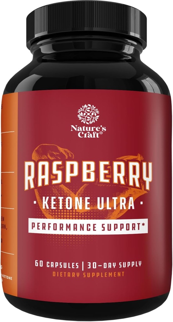 Pure Raspberry Ketones Kilo Kaybı Tamam - Keto Burn Natural Fat Burner Diyet Pills for Men & Women Boost Metabolism Burn Belly Fat Potent Appetite Suppressant 500 mg 60 Capsules