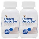 Sonsuz Yaşam - Arctic Sea Omega-3 Supplement - EPA ve DHA Mix for Heart, Brain and Eye Health - Gluten-Free - 240 Softgels (Pack of 2)