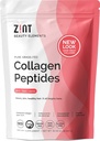 Zint Collagen Peptides Toz (32 oz): Paleo-Friendly, Keto-Cerhid, Grass-Fed Hydrolyzed Collagen Protein Supplement - Unflavored, Non GMO