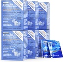 SinuAir Sinus Rinse Salt Solution - Saline Powder for SinuPulse System, Neti Pot Flush, Nasal Wash Squeeze Bottle, & Nose Irrigation, Enhanced Formulation & Cleaning for Sinuses, 180 Packets