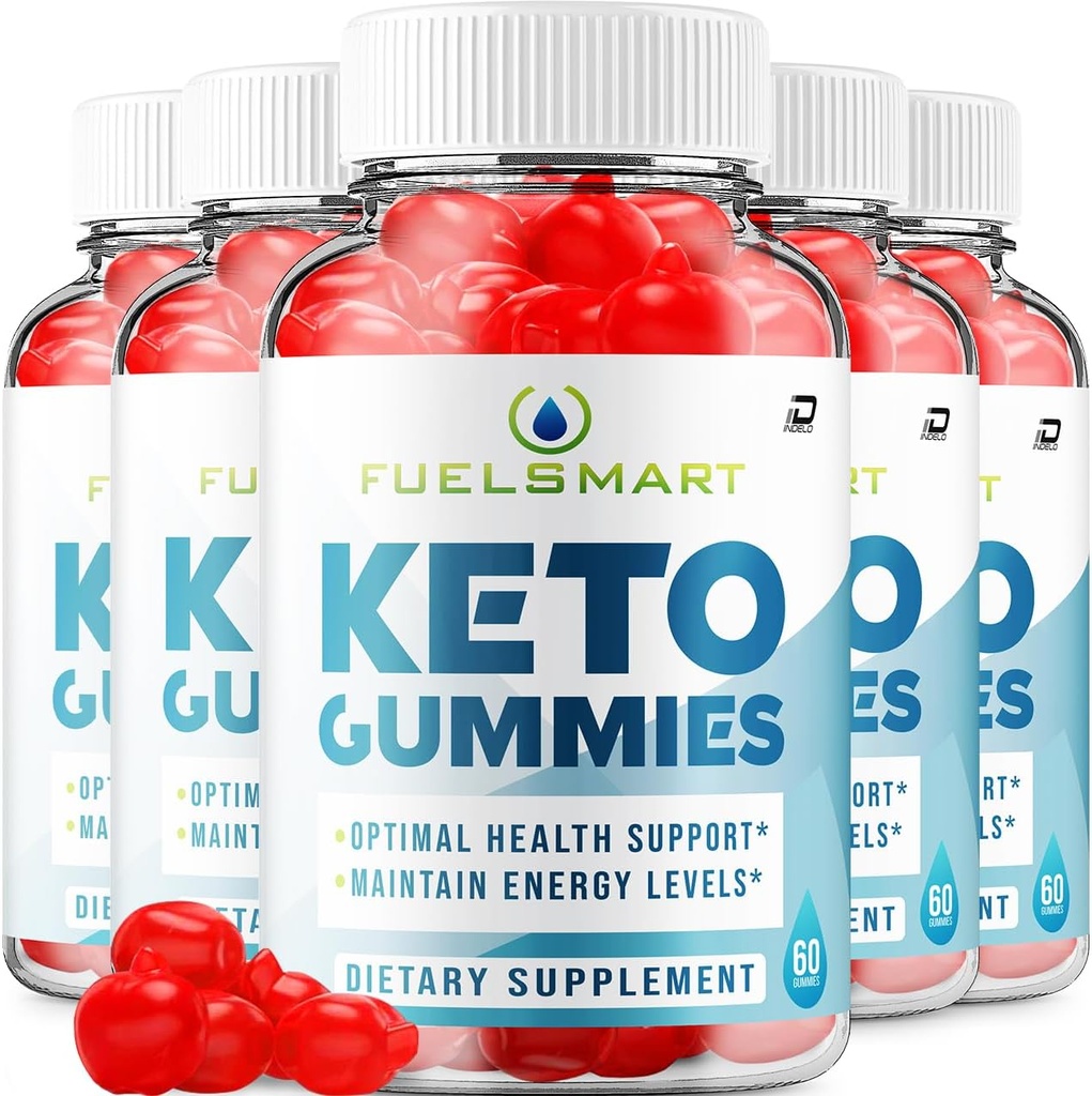 Smart ACV Gummies Supplement - YakıtSmart + ACV Kilo Yönetimi Gummies Apple Cider Vinegar 1000MG, Yakıt Smart Keto Gummies Yorumlar, B12 (5 Pack - 300 Gummies)