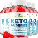Smart ACV Gummies Supplement - YakıtSmart + ACV Kilo Yönetimi Gummies Apple Cider Vinegar 1000MG, Yakıt Smart Keto Gummies Yorumlar, B12 (5 Pack - 300 Gummies)
