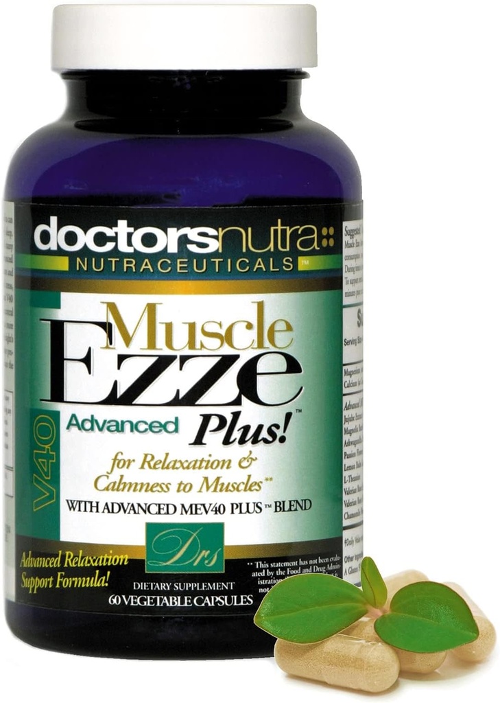 Kas Ezze Plus - Gün veya Gece Doğal Rahatlama - Gluten-Free - 60 Veg. Capsules