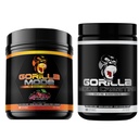Gorilla Mind Pre προπόνηση (Cherry) + Createine (100 Serv.) - Πλήρης στοίβα για βελτιωμένη δύναμη, την έξοδο ενέργειας, και το μέγεθος των μυών