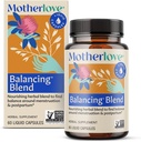 Motherlove Balancing Toplantı (60 Liquid caps) Dönem ve Postpartum Hormonal Sağlık için herbal Supplement -Non-GMO, Organik Herbs, Vegan, Kosherherherbs, Vegan, Kosher