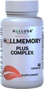 Hallusa Natural Brain Health Supplement – Ginkgo Biloba, B Vitamins & Choline – Memory & Focus Support – mental Clarity & Energy – Insanlar ve Kadınlar için Beyin Takdiri – 60 Capsules
