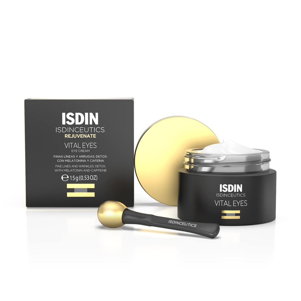 ISDIN Isdinceutics Vital Eyes - Νυχτερινή κρέμα ματιών για ρυτίδες Formated with Melatonin, Ψύξη Applicator Περιλαμβάνεται