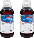 MAJOR Yetişkin Ekstra Kuvvetli Sıvı Acetaminophen 500 mg - Relieve Ağrısına yardım edin ve Ateşleri Azaltır - aspirin Free - Cherry Flavor - 8 Fl Oz (2 Pack)