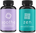 WellPath Zen Stress & Hormon Support Sche - Herbal Stres Yardım ve Hormon Denge Supplements - 60 Cts Every