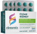 Malzemeler Clean Kidney, 60 Tabletler (30 Günlük Supply), Destekler Normal Kidney ve Urinary Tract Function, Gluten Free,
