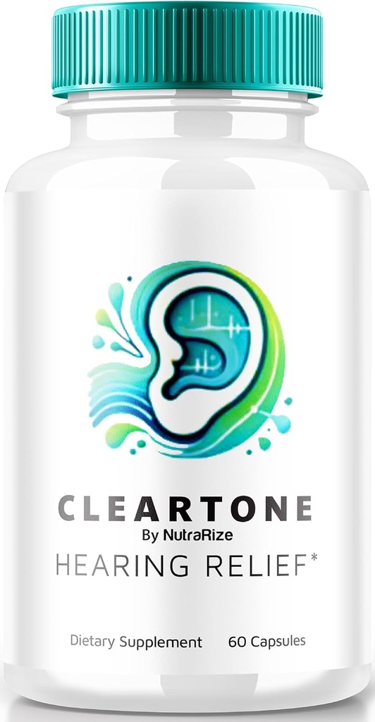 ClearTone Tinnitus, İşitme için Clear Tone Pills Tamam, Genel Kulak Sağlığı için ClearTone Pills Supplement, Resmi Auditory Support Capsules, ClearTones Review (60 Capsules)