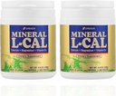 Mineral L-Caluba D3, 4 Ay Supply, Water ► Ball Format with Magnezyum & Minerals, Fast Absorbing Magnezyum D3 Supplement, 1,300 Balls per Şişe, 130g Her, Pack of 2, Pack of 2
