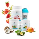 Evet Yapabilirsiniz! Detox Plus Kit, Daily Cleanse Pure Fiber Mealchange, Drink Mix, Shake ATM ve Supplement, Body Cleanse Kit for Women, Daily System Cleanse - Strawberry, Vera Mango