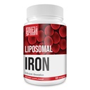 Liposomal Fe Iron Supplement for Women, 65 mg Iron Supplement with Folic Acid & Vitamin B12 for Men, Daily Blood & Energy Support for Yetişkinler Iron Deficiency 60 Softgels (1 Şişe)