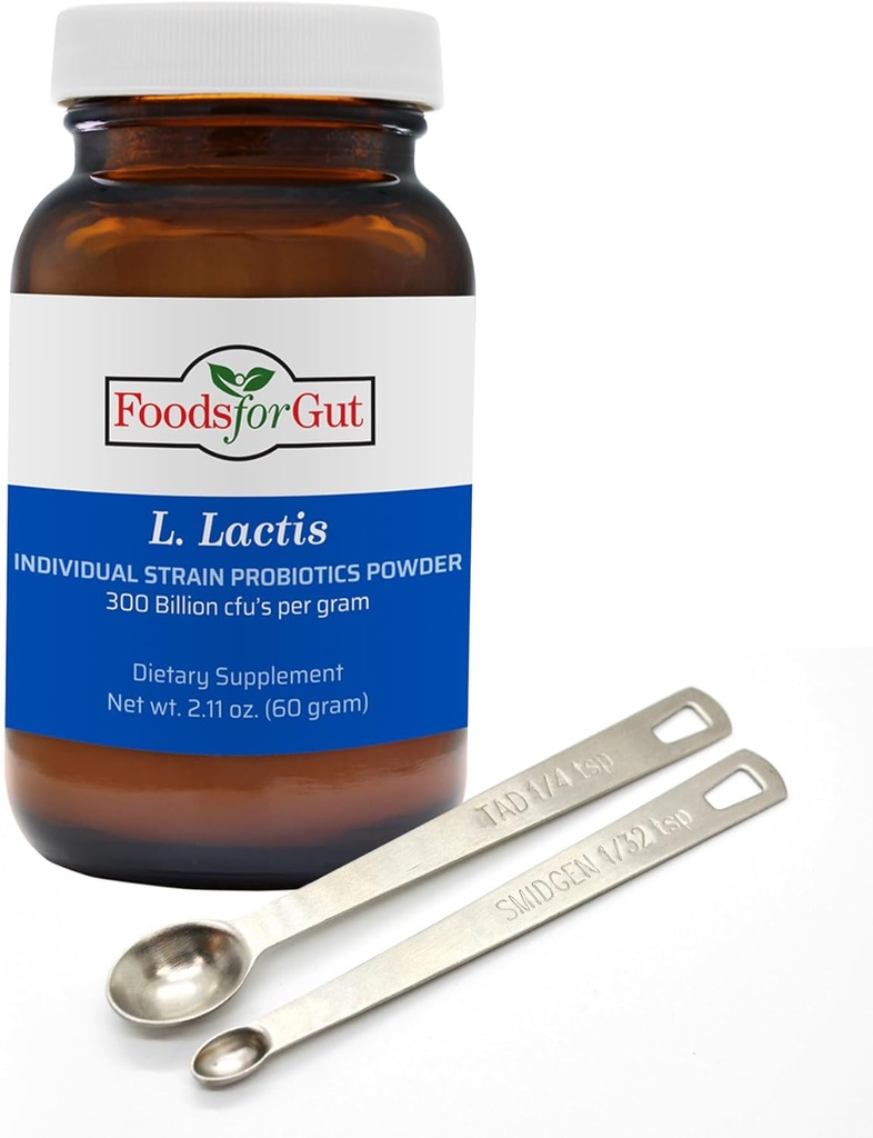 Τροφές για Gut Lactobacillus Lactis Probiotic Powder 300 Billion cfu's 