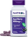 Natrol Acai Berry 900 mg ανά υπηρεσία, συμπλήρωμα διατροφής για αντιοξειδωτική υποστήριξη, 75 κάψουλες, 37 ημέρες προσφοράς