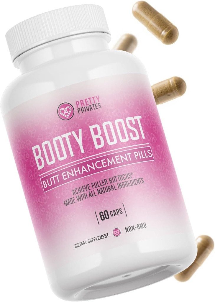 Premium Butt Advancedr Pills for Better Booty - Natural Glute Growth Supplement for Firmness, Muscle Building & Confidence Boost - Non-Invasive Solution, Aguaje Para Aumentar Gluteos y Caderas