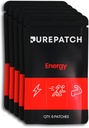 Pure Patch® Energy Patch – Botanical-Inspired Topical Patch with Caffeine, Bolt Acids, and Electrolyte Mix – Non-Ingestible Format – 30 Patches