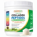 For Women & Men için Toz Kolajn FOR Toz - Hydrolyzed Tip I & III - Cilt Elastikliği, Saç & Nail Güçlü, Ortak Destek - Unflavored, Grass-Fed, Non-GMO, Chem & Paleo – 16 oz Jar