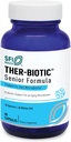 Klaire Labs SFI Health Ther-Biotic Probiyotiks for Seniors - Digestive & Immune Support for Senior Men & Women Over 60 - Bifidobacterium & Lactobacillus - Adult Probiyotik - Dairy-Free (60 Capsules)