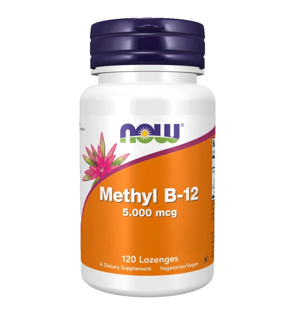 Şimdi Gıdalar Me12 - Metrika Plus Folic Asit - 5.000 MCG (120 Lozenges)