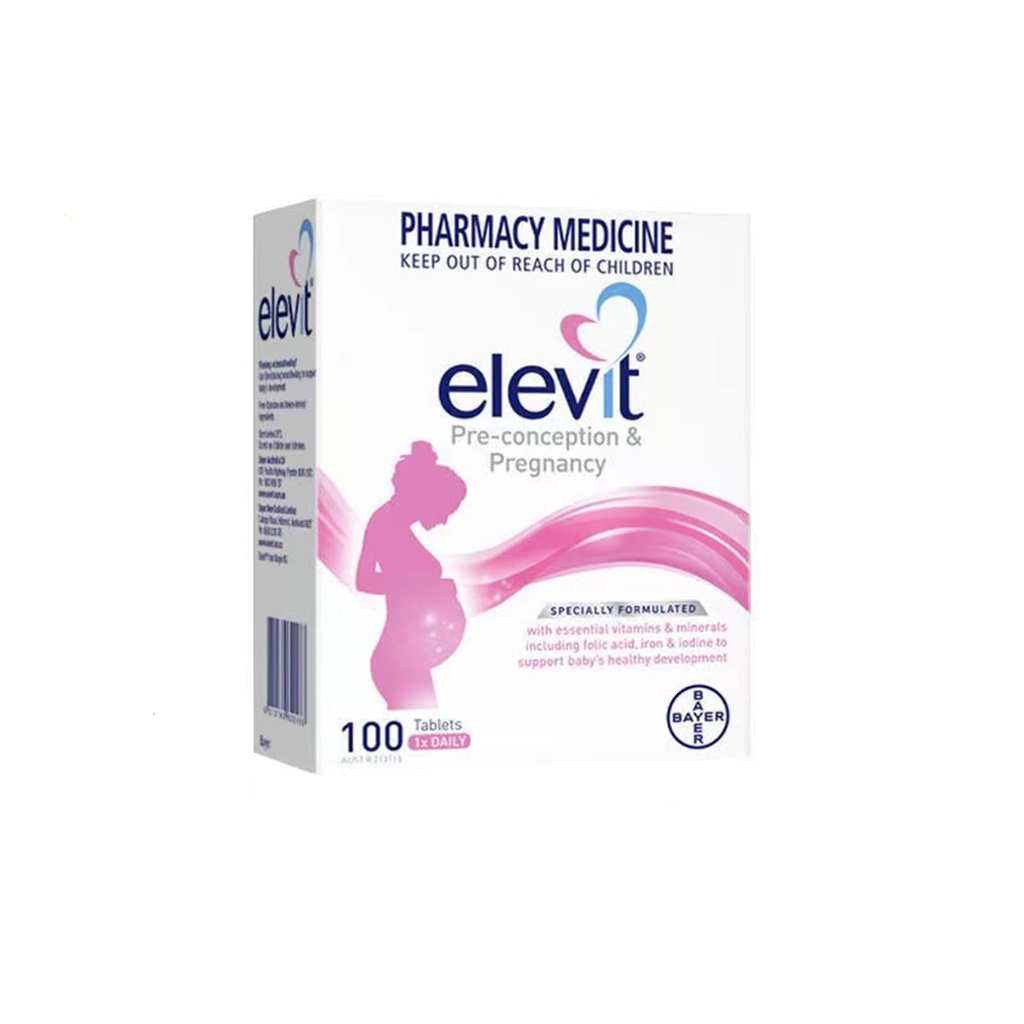 Iodine 100s Standard Shipping ile Elevit TAB
